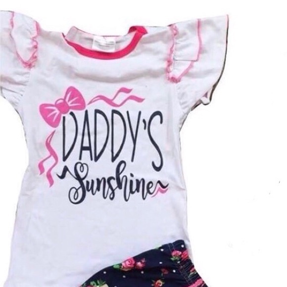 Daddy’s Sunshine Short Set - Picture 1 of 2